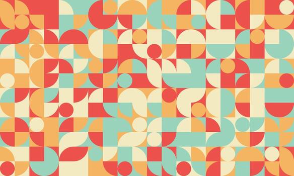 Abstract circular patterns representing the cyclical nature of daily mindful practices